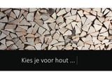 Pellet- en houtkachel. Ideaal als hoofd- of bijverwarming.